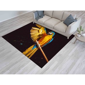 พรมลายนกแก้ว: พรมลายสัตว์กันลื่น พรมพิมพ์ลาย พรมขนนุ่ม - Product Image 5