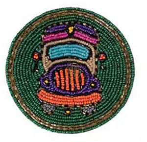 Posavasos de Cuentas de Vidrio Hechas a Mano 2026, Decoración Vibrante para Mesa de Hogar, Fiestas y Comedor - Product Image 5