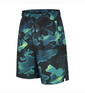 Shorts en toile de polyester personnalisés en gros pour OEM avec broderie imprimée en 3D – Shorts de sport pour femmes et shorts de basketball pour hommes - Product Image 1