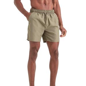 Shorts de bain pour hommes de haute qualité avec logo personnalisé, vêtements de plage décontractés, 100% polyester, deux poches latérales, prix de gros - Product Image 2
