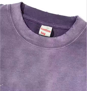 New Style <b>Men's</b> Streetwear High Quality 220 GSM Plain Cotton Oversized Double Shaded <b>Summer</b> <b>T</b> <b>Shirts</b> For <b>Men</b> Bulk Stock Clothes - Product Image 3