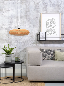 Best New Collection Bamboo Wooden Ceiling <b>Lamp</b> Frame Natural Woven Wicker <b>for</b> Home Cafe Organizing-Coastal Rustic Traditional - Product Image 2