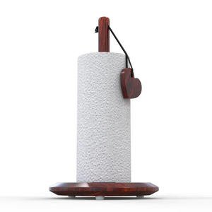 ที่ใส่กระดาษทิชชู่แบบม้วนสีน้ำตาลธรรมชาติทันสมัยสำหรับห้องครัวห้องน้ำและห้องนั่งเล่น - Product Image 2