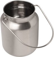 Prix bon marché 100% acier inoxydable lait peut seau Gallon trayeur 3200ml peut Anti-fuite liquide récipient de stockage avec couvercle