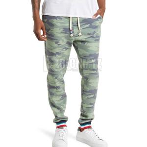 Pantalones Deportivos de Hombre con Cordón y Estampado de Camuflaje, Corte Regular, Pierna Recta, Ropa Deportiva de Alta Calidad, Estilo Urbano - Product Image 4