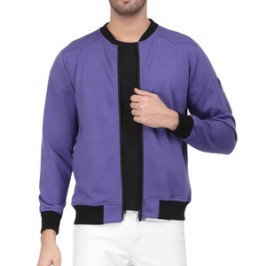 Chaqueta bomber personalizada hecha a mano para hombre, ligera, estilo urbano, ropa exterior de moda. - Product Image 3