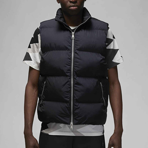 Gilet matelassé d'hiver décontracté pour hommes Gilet personnalisable léger et résistant à l'eau sans manches pour l'extérieur M à 3XL - Product Image 1