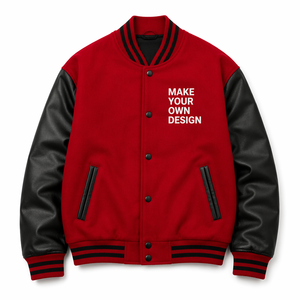 HEAVYWEIGHT VARSITY <b>JACKET</b> CUSTOM LOGO CHENILLE PATCH <b>BASEBALL</b> COLLEGE <b>JACKET</b> PRIVATE LABEL OEM ODM FACTORY - Product Image 1
