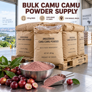 Polvo de Camu Camu Amazónico a Granel con Vitamina C para la Elaboración de Alimentos y Bebidas - Product Image 4