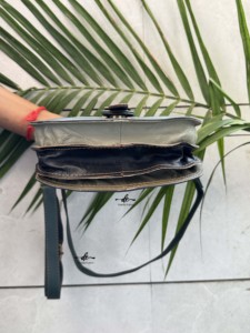 กระเป๋าถือแฟชั่นหนังรีไซเคิลสำหรับผู้หญิงกระเป๋าสะพายไหล่แฟชั่นงานทำมือคุณภาพสูงสำหรับผู้หญิง - Product Image 6