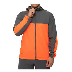 Veste de pluie de sport de printemps de haute qualité pour hommes vente en gros nouveau design coupe-vent avec col à capuche conception de logo de marque personnalisée - Product Image 1