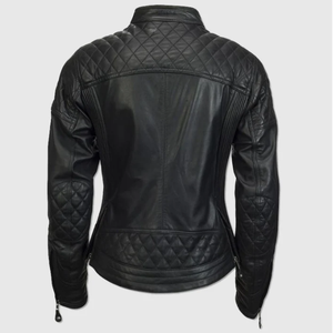 Nouveau modèle tendance : Blouson en cuir pour homme 2025, style vintage, col montant, logo frontal, coupe-vent et respirant - Product Image 2
