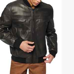 Chaqueta de Estilo Aviador Personalizada para Hombre, de Poliéster, Resistente al Agua, Ligera, Ropa Urbana - Product Image 1