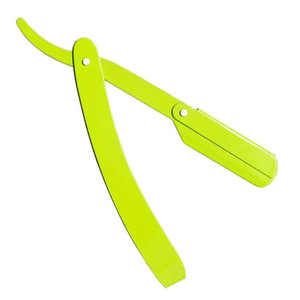 Haute qualité léger pliant rasage rasoirs barbiers manipulation facile couleurs personnalisées Logo lame unique Bikini rasoir poignée en plastique - Product Image 2