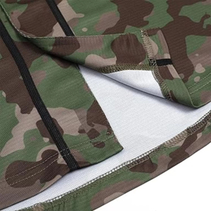 Maillots de baseball personnalisés camouflage pour les jeunes Maillots de baseball vierges à fines rayures Maillots de baseball vierges classiques Unisex THT WEARS - Product Image 5