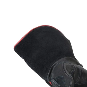 Gants de soudage de travail de sécurité à manchette longue en cuir fendu de vache industriel résistant à la chaleur pour soudeur 60CM de long - Product Image 5