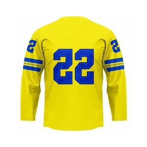 Custom Sublimated Ice Hockey Jersey Set with Team <b>Name</b> Breathable Quick Dry Ice Hockey Jersey for Teams Wear - Product Image 2