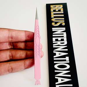 Pince à épiler rose droite à la mode la plus populaire Pince à épiler personnalisée par Bellus International Private Label Tool - Product Image 2