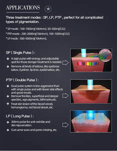 Q-switch Nd Yag 1064nm 755nm picodetik Laser Eliminador De Pecas deminasi peralatan kecantikan Laser - Product Image 3