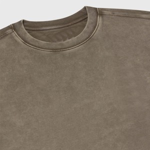 Sudadera de cuello redondo teñida con ropa elegante para hombres Cómoda y duradera Ideal para ropa informal y de trabajo - Product Image 5