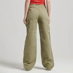 กางเกงทรงหลวมสำหรับผู้หญิงกางเกงทรงหลวมดีไซน์ใหม่ล่าสุด - Product Image 2