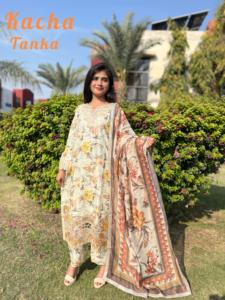 Señoras al por mayor Trajes readymade kameez shalwar readymade Lawn Suits Faisalabad Lawn Suits Alta calidad readymade shalwar kameez - Product Image 5