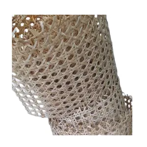 Vietnam Fabriek Natuurlijke Snelle Levering Rotan Mesh Roll Webbing Cane Ratan Natuurlijk Voor Het Maken Van Meubels En Mand