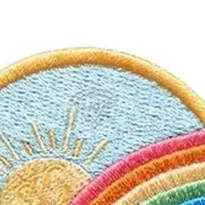 แพทช์ปักลายที่กำหนดเองได้แผ่นติดขอบสีเมอร์โรว์มีให้เลือกทุกขนาด & ดีไซน์แผ่นปักที่ทนทาน - Product Image 3