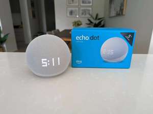 Altavoz Inteligente Echo Dot de 5.ª Generación con Alexa y Reloj en Venta - Product Image 4