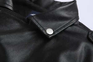 Men <b>Vest</b> <b>Black</b> Biker Motorcycle Hip Hop Waistcoat Male Faux Leather Punk Spring Sleeveless Leather <b>Vest</b> Plus Size Loose - Product Image 4