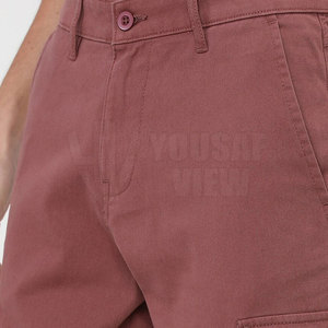 Precio al por mayor Pantalones Cargo para hombres Pantalones Cargo de moda personalizados para hombres con bolsillos laterales - Product Image 5