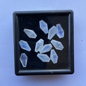 12mm 16mm 20mm naturel arc-en-ciel pierre de lune cercueil forme Unique personnalisé coupe pierres précieuses en vrac fantaisie coupe pierre feu calibré en vrac - Product Image 4
