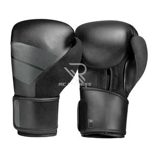 Guantes de Boxeo MMA al por Mayor con Logotipo Personalizado, Cierre de Gancho y Bucle Antideslizante, Guantes de Entrenamiento de Cuero de Alta Calidad - Product Image 2