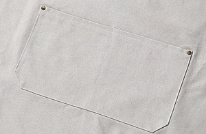 Nueva moda 2025, chal de peluquería de cuero, delantal de artista de peluquero con capa personalizada con múltiples bolsillos, babero hecho en Pakistán para limpieza - Product Image 6