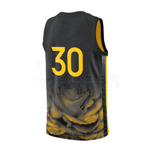 Camiseta de baloncesto de poliéster transpirable personalizable, característica de secado rápido, ropa de equipo de diseño propio de Pakistán hecha en fábrica de alta calidad - Product Image 2