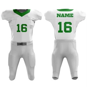 Camisetas de fútbol americano tradicionales personalizadas, pantalones cortos para hombres, camisetas con cuello en V y mangas cortas, uniformes de entrenamiento del equipo escolar - Product Image 6