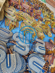 Abanico de Pared Decorativo de Mimbre Natural Tejido a Mano, Estilo Boho, Arte de Pared Colgante, Abanico Decorativo para Estilo de Hogar Tropical, Hecho en Vietnam - Product Image 6