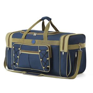 Sacs de voyage SUPREX ENTERPRISES, sacs de week-end unisexes, sacs de nuit légers, extra grands, en tissu PU, 36-55L, résistants à l'eau, pour la salle de sport - Product Image 1