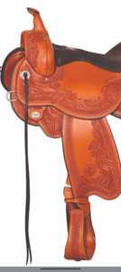 Sillín Western Show de estilo personalizado de alta calidad hecho a mano en la India con árbol de madera y Material de cuero al mejor precio - Product Image 2