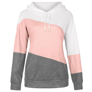 Sweat-shirt à capuche surdimensionné en coton premium pour femmes, streetwear, pull, logo personnalisé, sweat-shirt lourd pour femmes, sweat-shirts décontractés - Product Image 3