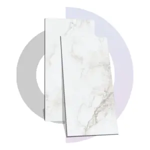 Glossy marble finish high quality 600x1200x9mm durable water proof tiles classy gray - CELIO GREY