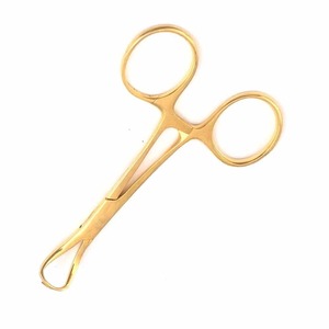 Forceps hémostatiques en acier inoxydable plaqué or, instrument chirurgical pour une fixation sécurisée des draps, salle d'opération - Product Image 5