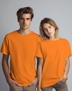 Camiseta personalizada 100% algodón México para hombres patrón sólido 220 gramos peso de tela para promociones - Product Image 1