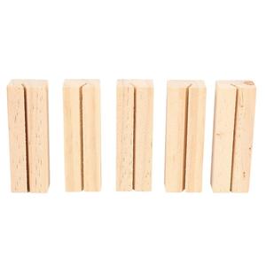 ที่ใส่บัตรทำจากไม้ธรรมชาติที่ใส่บัตรทำจากไม้ธรรมชาติที่เก็บบัตรทำจากไม้สำหรับโต๊ะในโรงแรม - Product Image 5