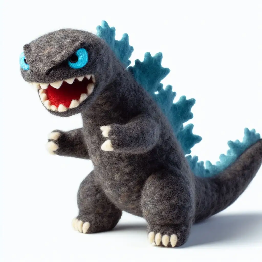 Consigue el nuevo mejor amigo de tu hijo: juguete de dinosaurio de fieltro hecho a mano que despierta la imaginación