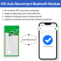 DX-BT24 HID + BLE DA14531 Haute Performance Faible Consommation D'énergie 90M Distance Reconnexion Automatique BLE 5.1 Module Bluetooth