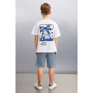 Camiseta Blanca para Hombre Clement - Camiseta Clásica de Algodón para Uso Diario - Product Image 5