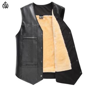 100% Real <b>Leather</b> <b>Men's</b> <b>Waistcoat</b> Vest Custom Labels Vintage Look Breathable <b>Men's</b> <b>Leather</b> Vest - Product Image 3