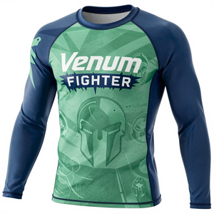 Rashguard Venum Fighter de Alta Calidad, Manga Larga, Ligero y Elástico, Proveedor de Ropa Deportiva al por Mayor, Rashguard Venum Fighter - Product Image 4