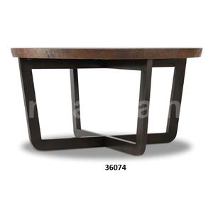 Table d'appoint ronde en laiton massif argenté fabriquée à la main avec poli à la main pour salon et bureau à la maison - Product Image 4